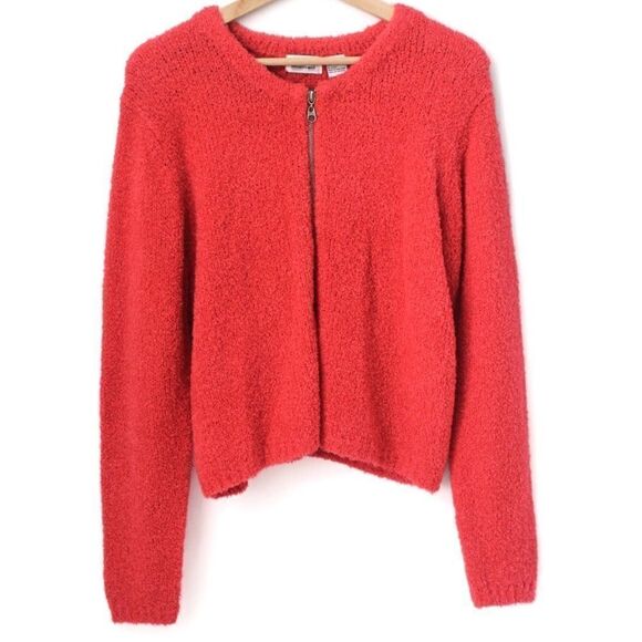 Sostanza Contemporary Apparel Zip Closure Sweater - Picture 1 of 8